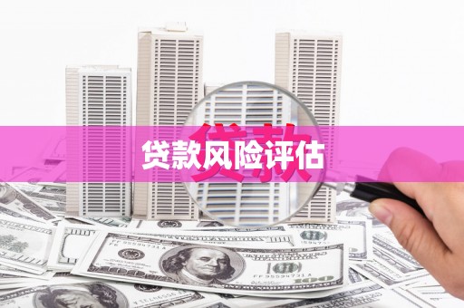 中牟贷款风险评估