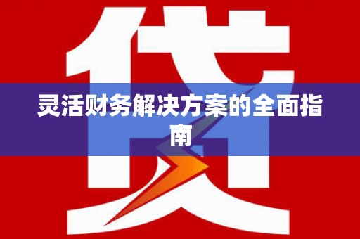 中牟灵活财务解决方案的全面指南