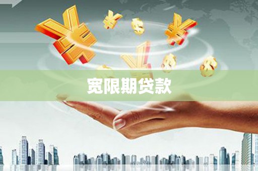 中牟宽限期贷款