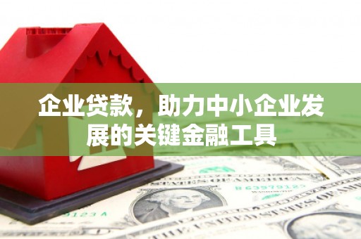 中牟企业贷款，助力中小企业发展的关键金融工具