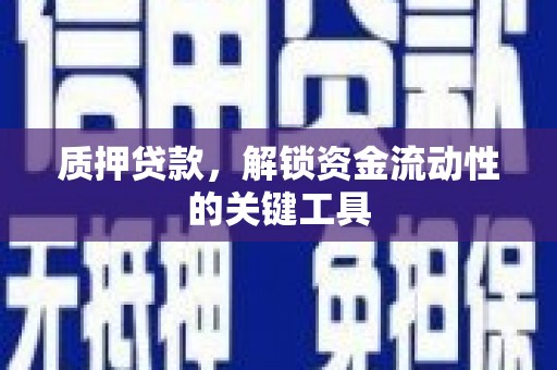 中牟质押贷款，解锁资金流动性的关键工具