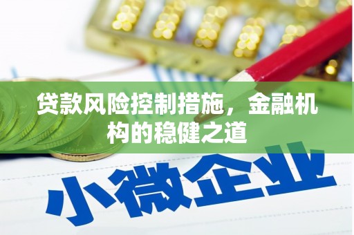 中牟贷款风险控制措施，金融机构的稳健之道