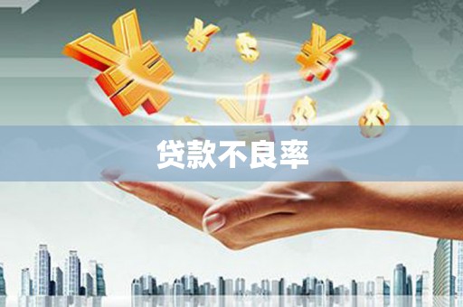 中牟贷款不良率